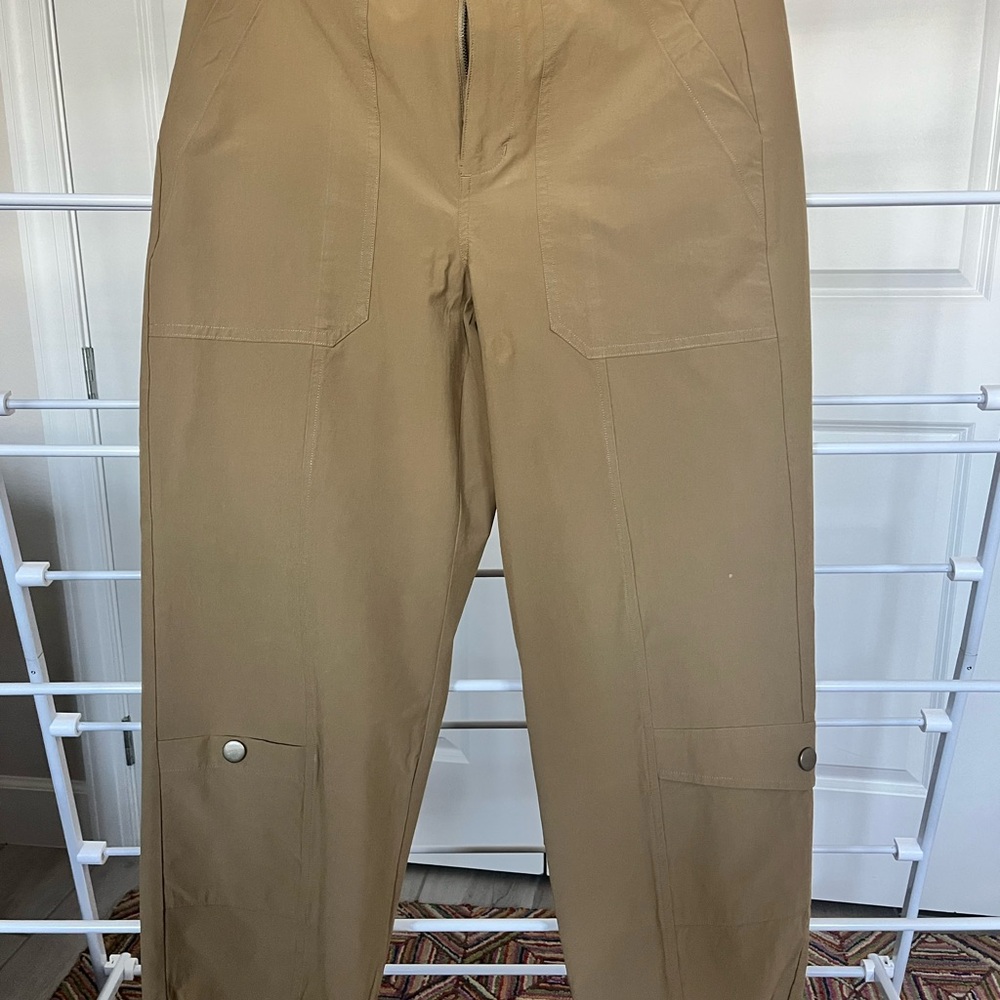 Woman's Tan Cargo/Joggers Pants